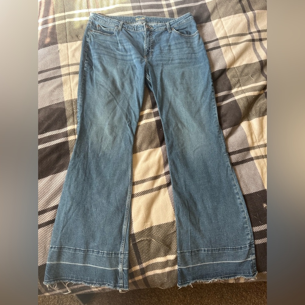 Wrangler Light Blue Flare Jeans